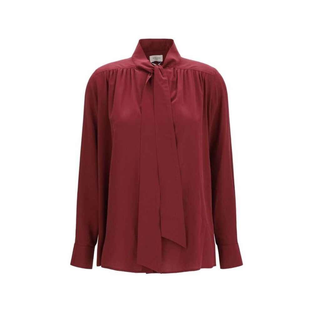 Jacob Cohen Bordeaux Silk Women's Blouse